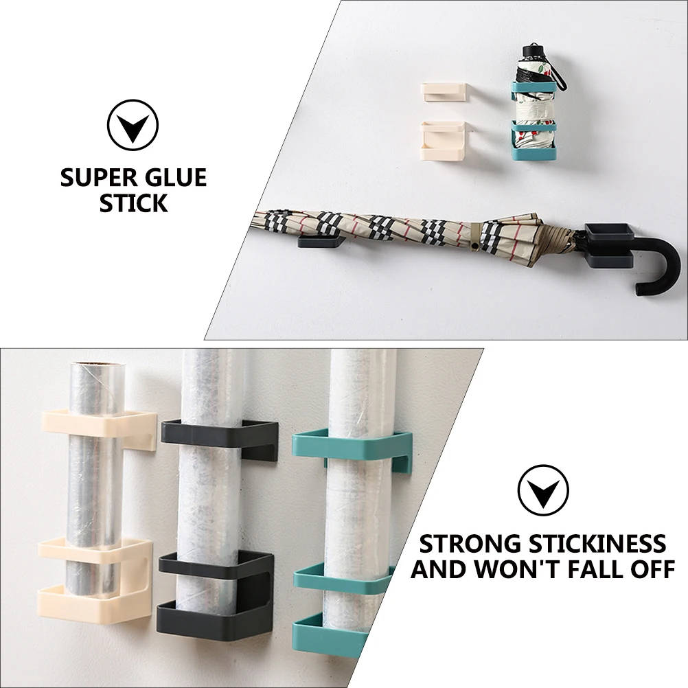 

2 Sets Versatile Umbrella Storage Rack Wall Mounted Umbrella Holder Unique Design Umbrella Stand