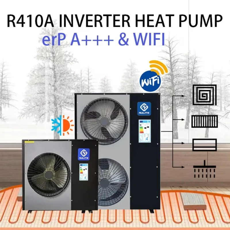 Energy Saving Air To Water Heat Pump 20kw For Heatpump Heating And Cooling Solar System Wifi Heat Pumps