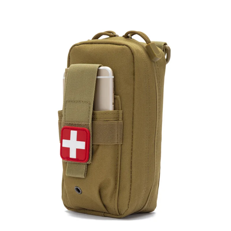 EHBO Kit Medische Edc Pouch Tactische Outdoor Medische Tas Tourniquet Schaar Heuptas Militaire Fan Tactische Survival Bag