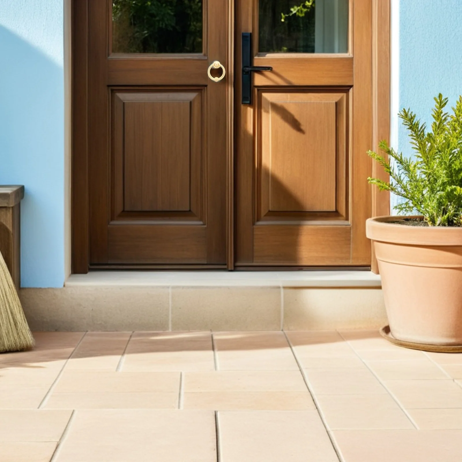 

Knocker Zinc Alloy Modern Chic Design Loud Sound For Front Door Decorative Exterior Hardware Vintage Classical Metal