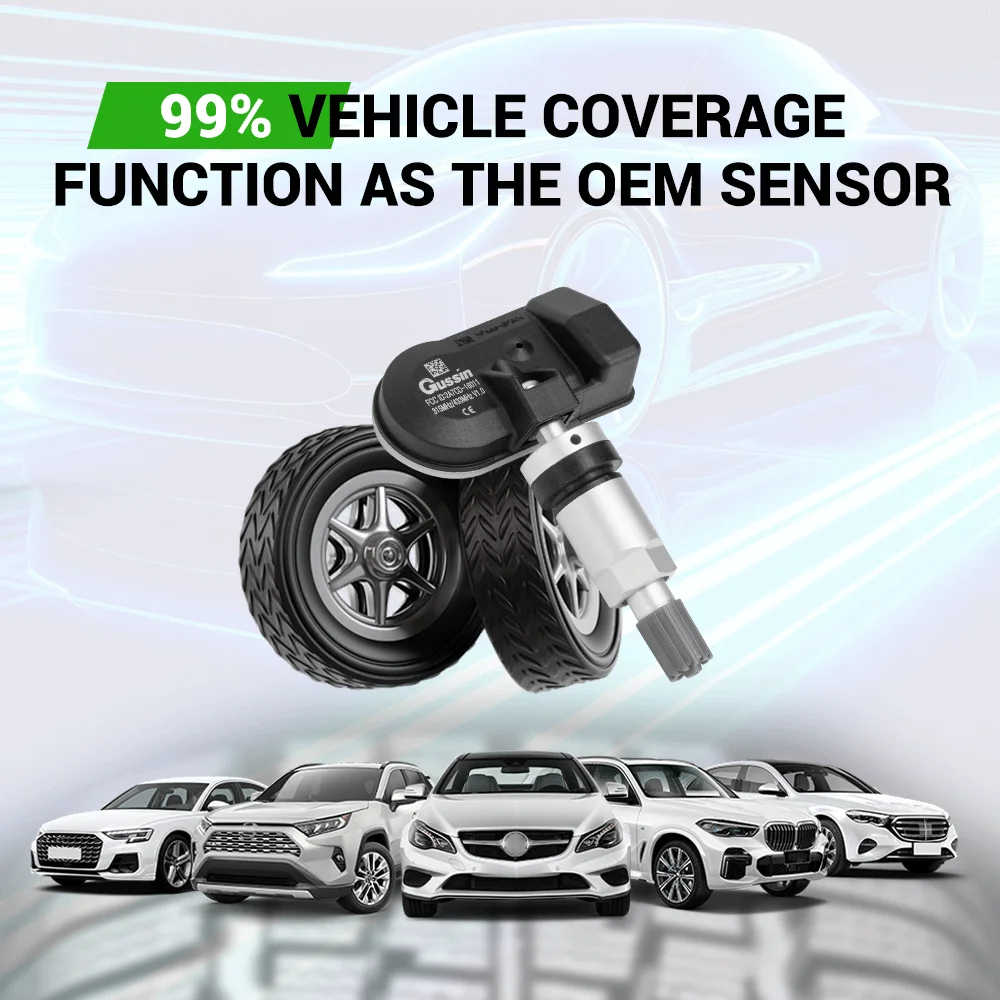 Order New Auto TPMS Sensor Programmer Monitor Economic Tire Pressure Monitoring System 315/433MHz Universal Fitment Model