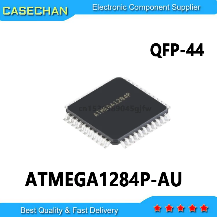 

5PCS/LOT New and Original ATMEGA1284P ATMEGA1284 ATMEGA1284P-AU QFP-44