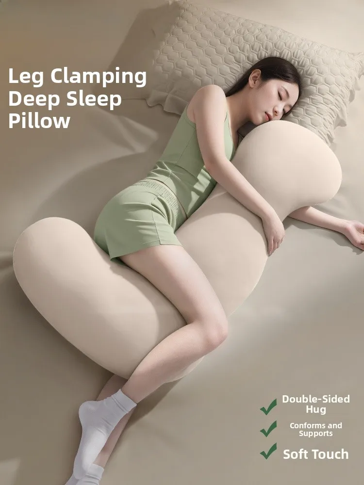 

Разборная подушка-обнимашка для беременных с поддержкой живота и ног, длинная, современная, простая, для использования в спальне