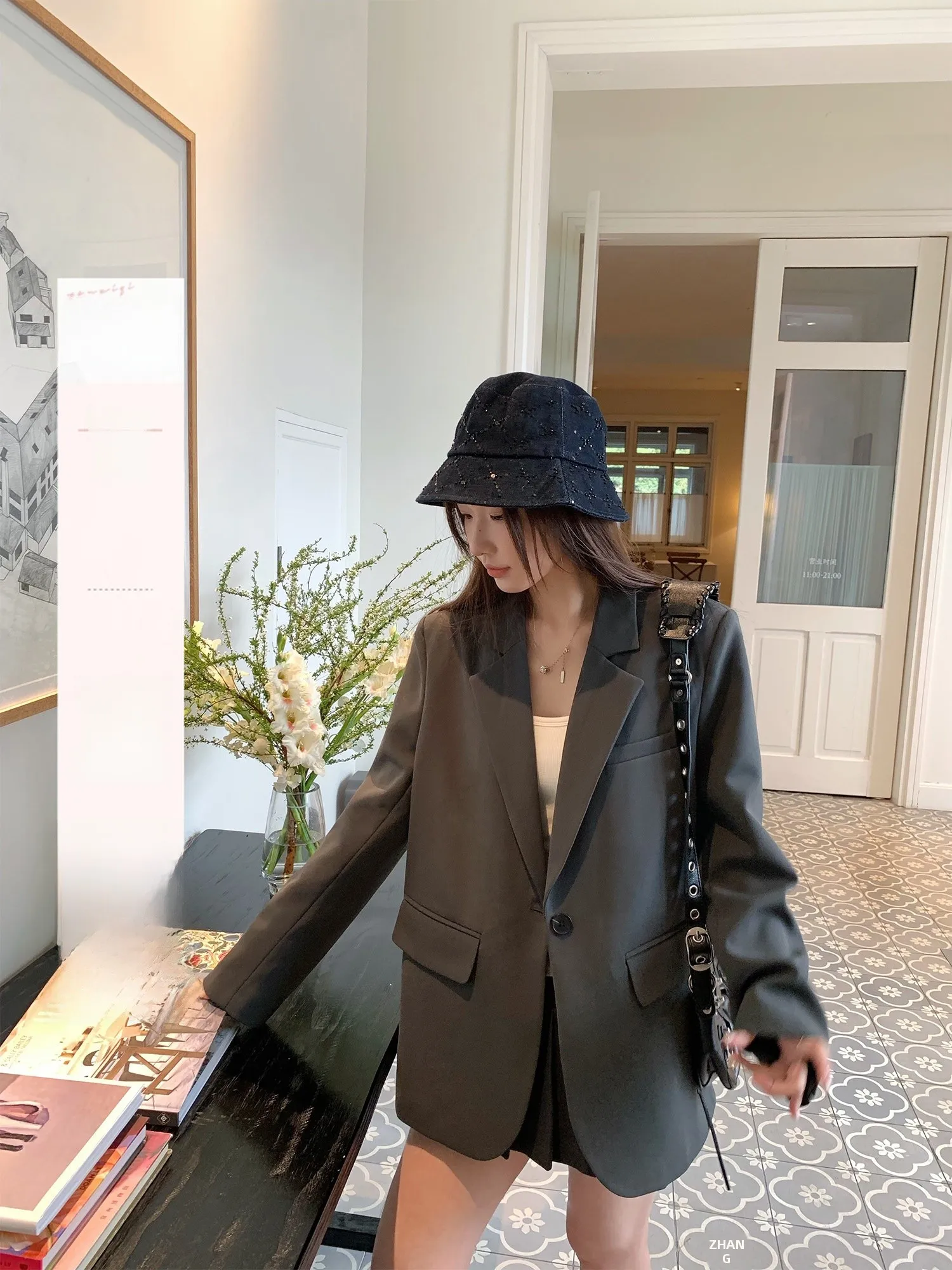 

Элегантный женский модный повседневный пиджак с длинным рукавом, высокого качества, для женщин любого размера