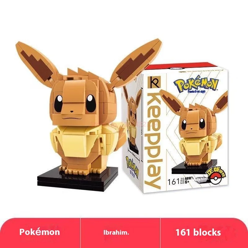 Hot Originele Keeppley Pokemon DIY Pikachu Blastoise Charizard Venusaur Mewtwo Gyarados Bouwsteen Model Anime Pop Kinderen ToyG