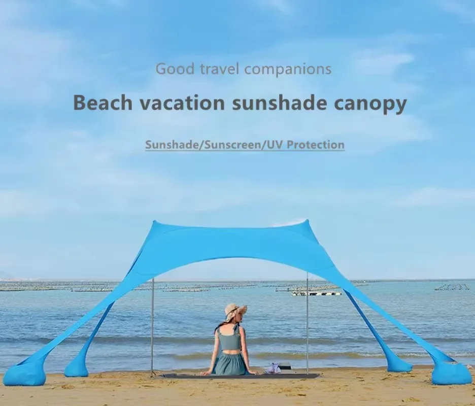 

Outdoor Lycra Grassland Sunscreen and Sunshade, Riding Canopy, Fishing Camping Tent, Beach Canopy