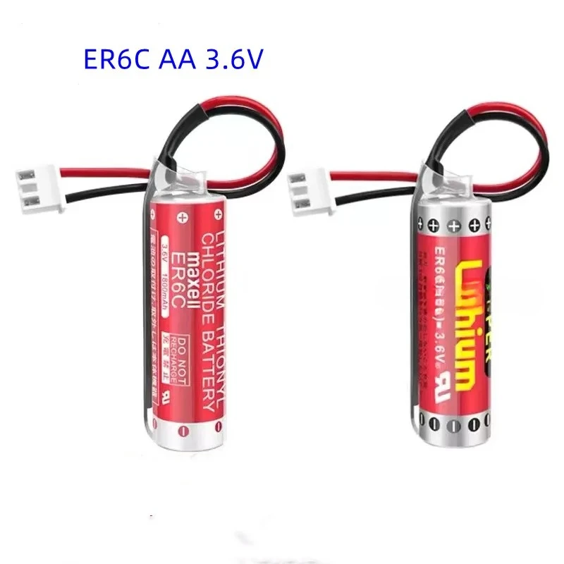 10pcs/lot ER6C AA 3.6V Lithium Battery Accessories PLC F2-40BL FX2N-48MT