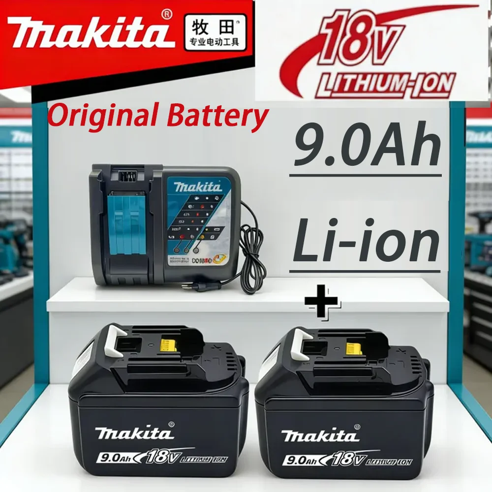 

✈9AH/9000mAH Makita 18V Battery Rechargeable Li-ion Lithium-ion Batteries Charger for BL1860B BL1830 BL1850 BL1815 LXT400