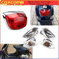 For LX 50 125 150 S50 S125 S150 LXV Scooter Tail Light Front Rear Turn Signal Light Blinker Indicator Lamp Motorcycle Taillight