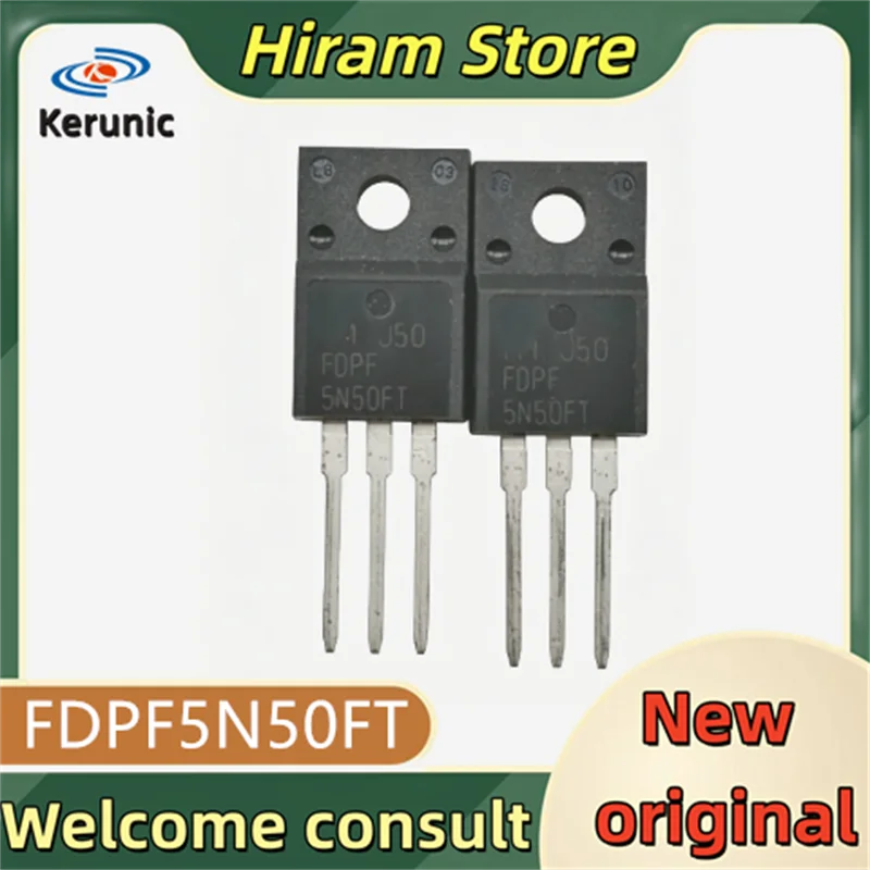 5PCS FDPF5N50FT New and original FDPF5N50 FDPF5N 5N50FT