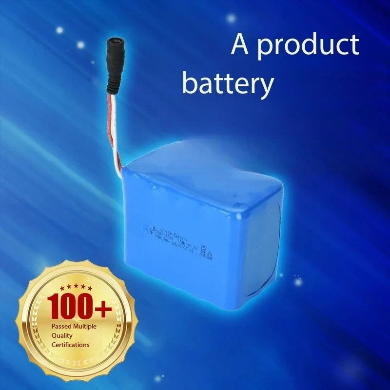 18650 Lithium Battery 12V 17Ah Rechargeable with Multi Section Protection Plate and Cable for GPS Positioning