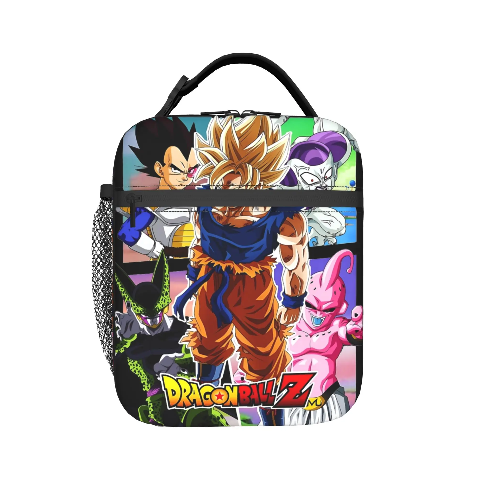 

D-Dragon-Ball-L DragonBalls Insulated Lunch Bag for Men Women Food Container Bags Thermal Cooler Lunch Boxes For Picnic