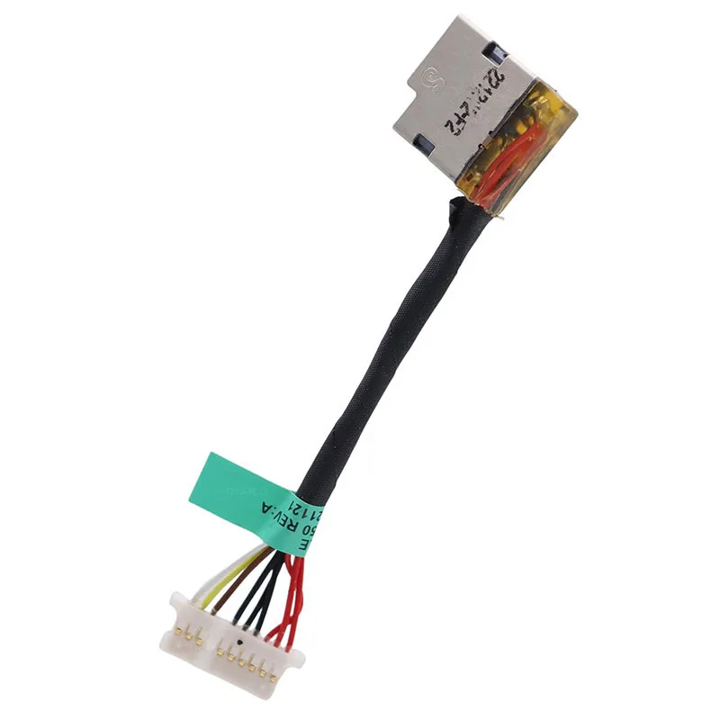 120W DC-in Power Jack Cable 799751-S50 858021-001 Replacement for HP Omen 15-AX 15-BC 17-W 17-AB 15-AX033DX 15-BC513TX Black