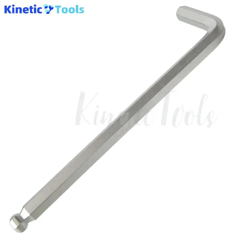 Nickel-plated extended hexagonal wrench ball head round head ball head hexagonal spoon edge inner hexagonal wrench