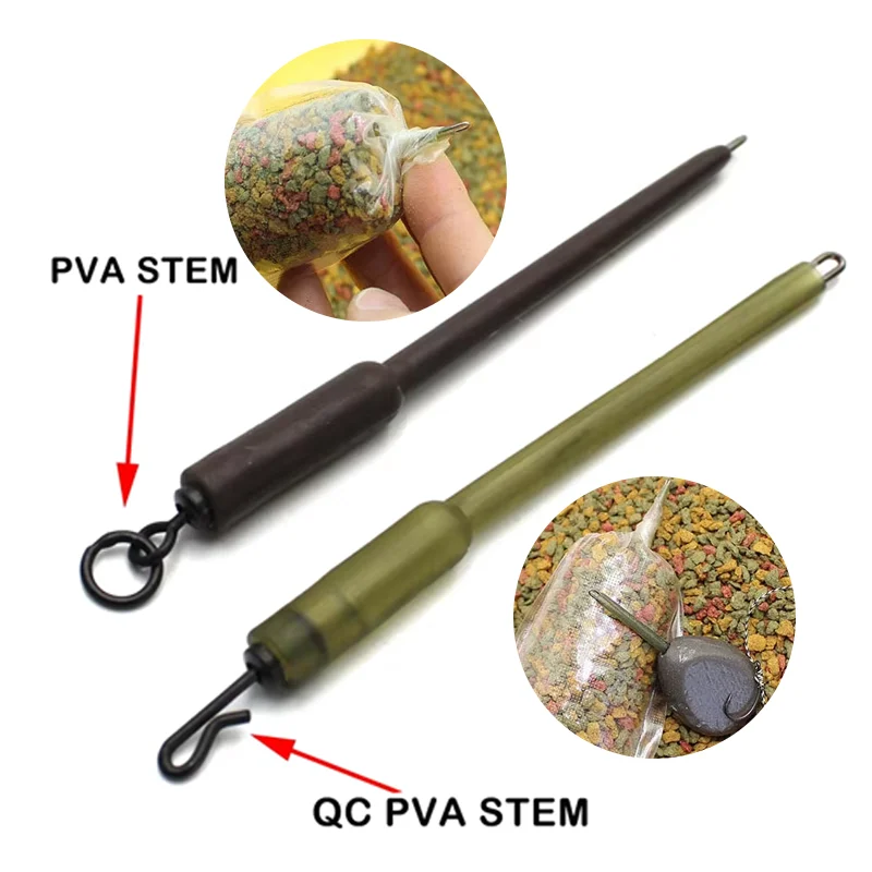 8 Stück Feste PVA-Beutel Stiele Größe 70/85mm Karpfenangel-Zubehör Pop-Up Boilies Karpfenköder für Karpfenangeln Endausrüstung