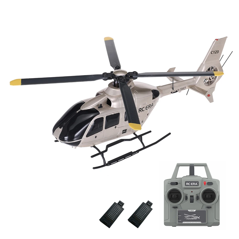 Remote Control Helicopter, 2.4G 6CH 6-Axis Gyro Optical Flow Localization Altitude Hold 1:36 Scale Remote Control Helicopter RTF