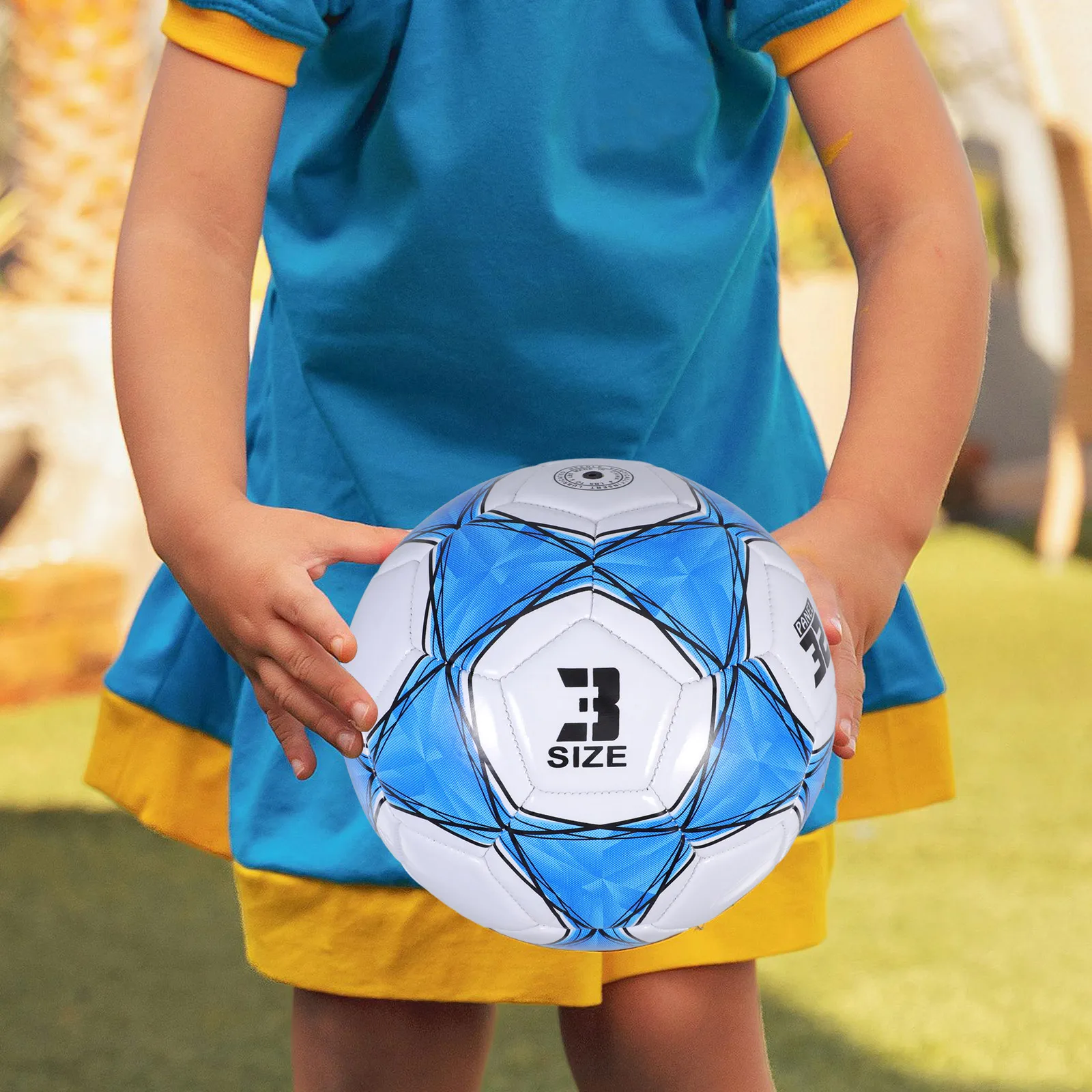 

Thicken PVC Soccer Ball for Kids Youth Training Toy Durable Handstitched Outdoor Indoor Football Practice Sports