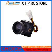 RunCam Nano 2 Mini FPV Camera – 2.1mm/1.8mm (M8) Lens, 155°/170° FOV, 700TVL CMOS, NTSC for FPV Racing Drones