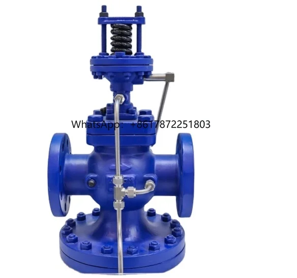 

DIN DN50 Flange Pilot Operated Manual Steam Pressure Regulator DN50 Flange Pilot Operated Manual Steam Pressure General