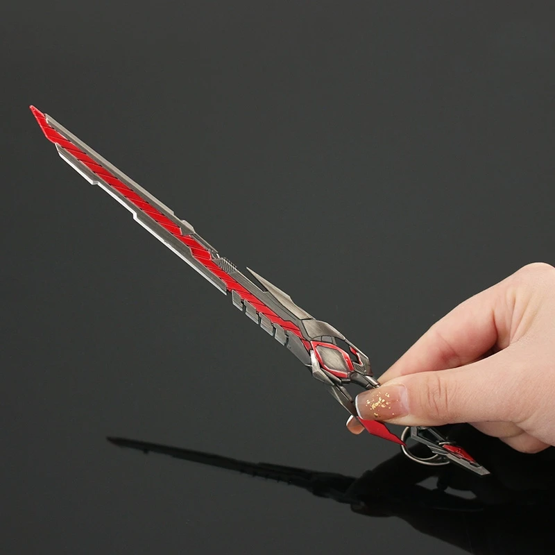 

Swallowed Star Weapon Model 22cm Luo Feng Nine Series Sword Alloy Katana Desktop Display Ornaments Collection Gift Toys for Boys