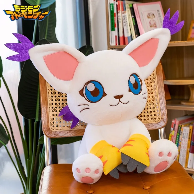 

55/65/80 см большой размер Digimon Tailmon аниме плюшевая кукла Kawaii украшения плюшевые детские подушки украшения праздничный подарок