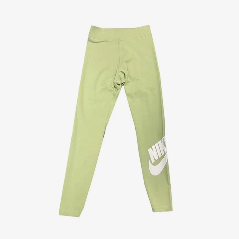 Nike genuine Sportswear new women's light green and white yoga pants CZ8529-386