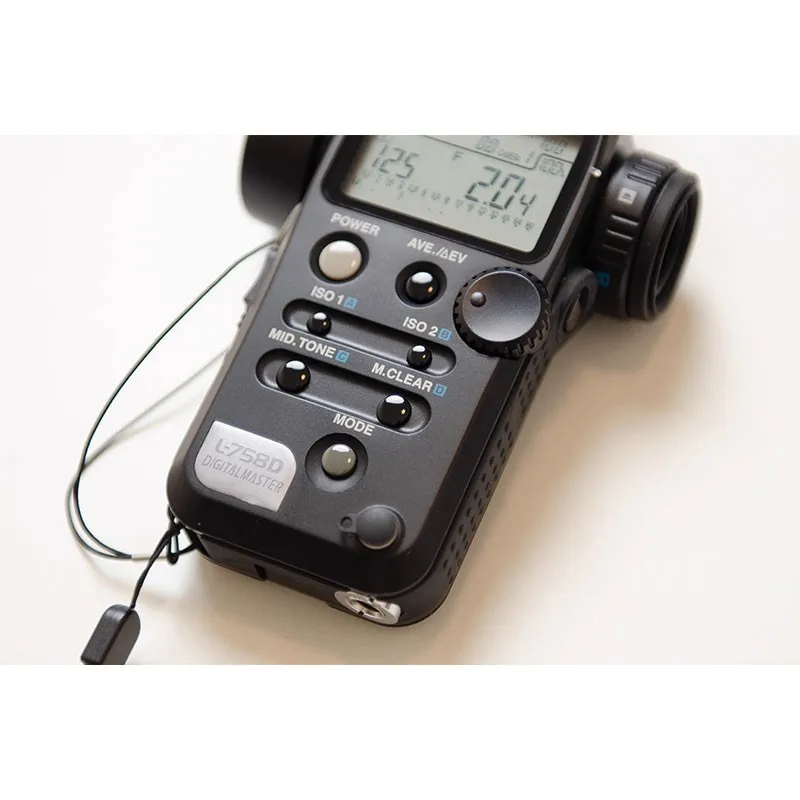 Meteran Cahaya L758D Baru 95% Bekas Meteran Lux Fotografi Digital Kualitas Tinggi untuk SEKONIC
