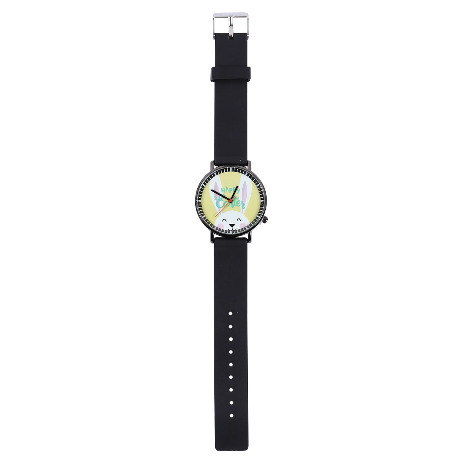

Kids Watch Easter Wristwatch Cartoon Pattern Adjustable Strap Stainless Steel Alloy PVC Material Children Time Idea Raising