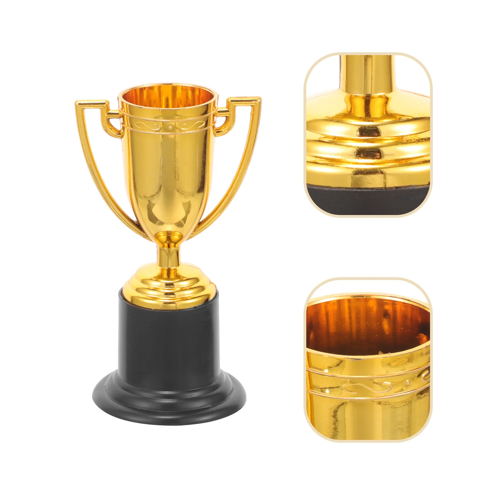 

10 Pcs Mini Trophy Party Favors Kids Gifts Delicate Small Customized Student Sports Decor