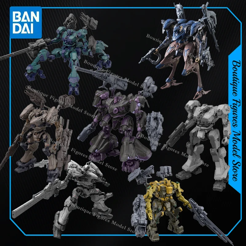 

Bandai Original 30MM OPEN FAITH STEEL HAZE NIGHTFALL ORBITER MILK TOOTH LIGER TAIL MELANDER Anime Figures Model Gift Kids Toys
