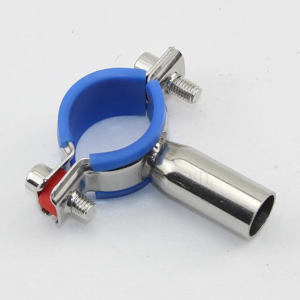 304 Stainless Steel Embrace Hoop Extended welding nut Circular Hose Clamp Suspension Pipe Clips Fasteners for Industry/Home