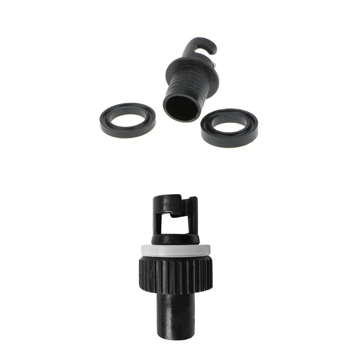 Kayaking Valve Adapter Plastic Air Pump Fitting Inflatable Boat Parts for Drift Boats Rafts