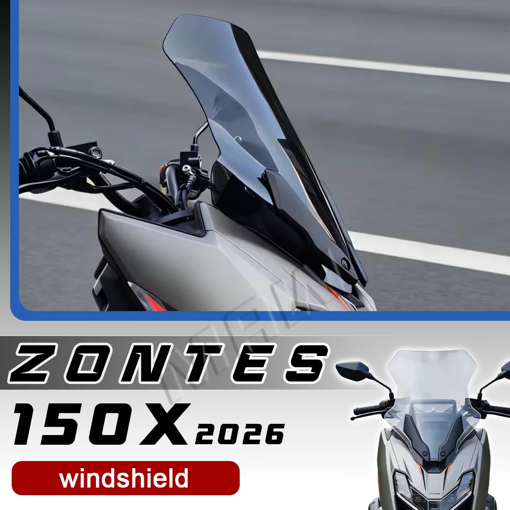 

Windshield modification for the 2026 ZONTES 150X