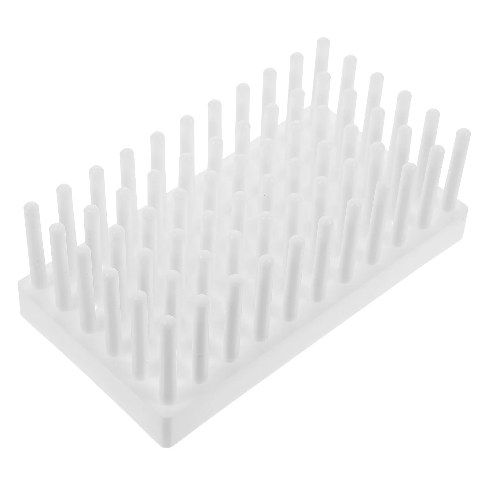

Test Tubes Rack Holder Centrifuge Stand Column Peg Drying Laboratory Tool White