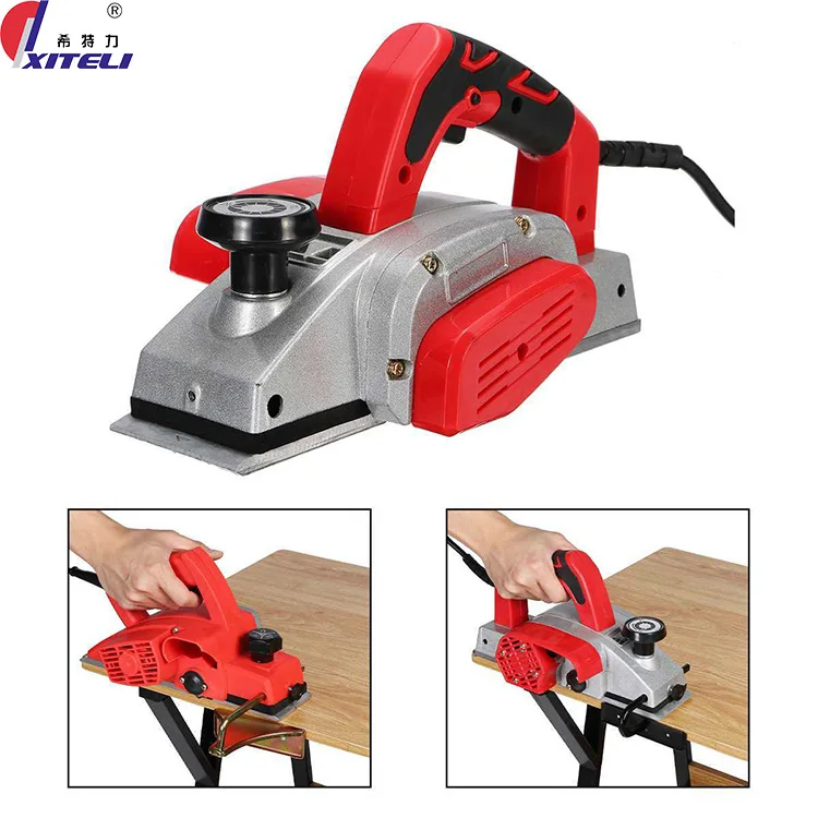 1500W 110/220V Electric Planer Powerful Wooden Handheld Copper Wire Wood Planer Carpenter Woodworking DIY Power Tools Kit