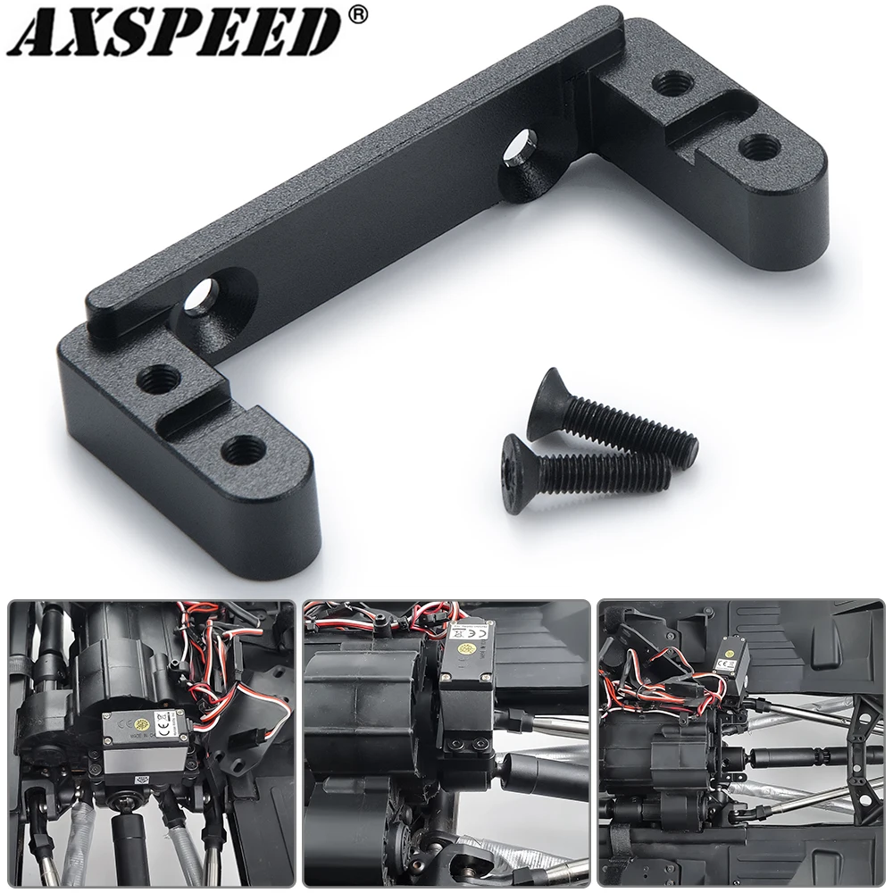 

AXSPEED Metal Shift Servo Mount for 1/6 RC Crawler Axial SCX6 AXI05000 Remote Control Model Car Upgrade Accessories