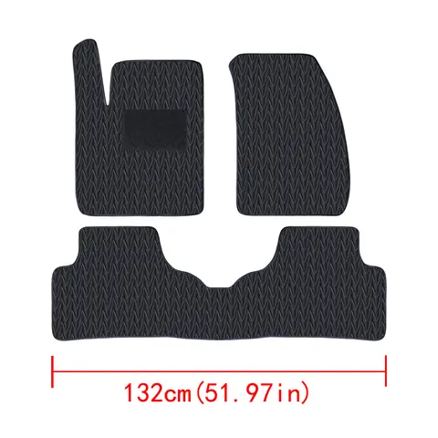 Custom car floor mat For Ford Fiesta 2011-2019 Waterproof Pad Car Mats floor Covers Car Accessories 10 best sales ford fiesta 2019 accessories - №1