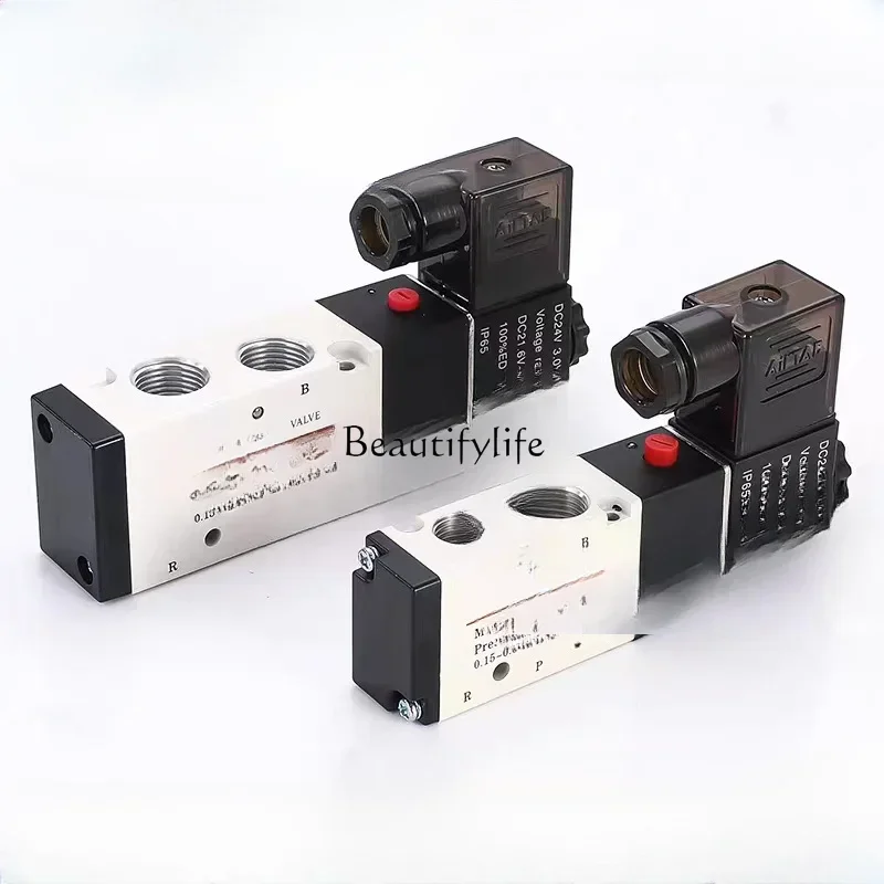 Solenoid Valve 4v330c/4v330e/4v330p-08/10 Ac220v Dc24v