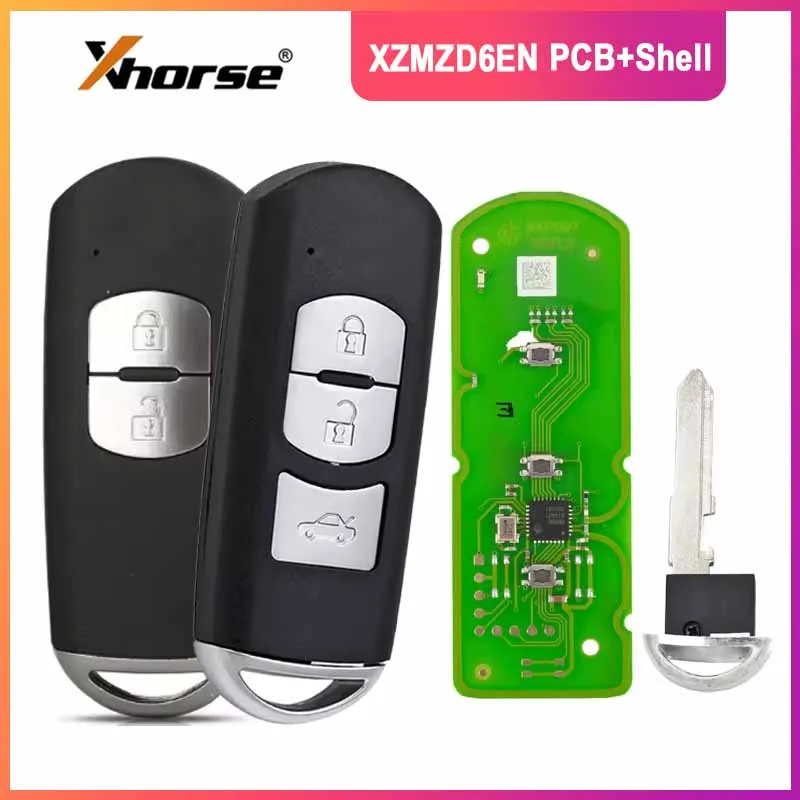 

MAGICKEY XHORSE XZMZD6EN Smart Car Key Fob Remote Control for Mazda 3 5 6 8 CX3 RX8 Miata CX5 CX7 CX9 MX5 Miata Summit Axela