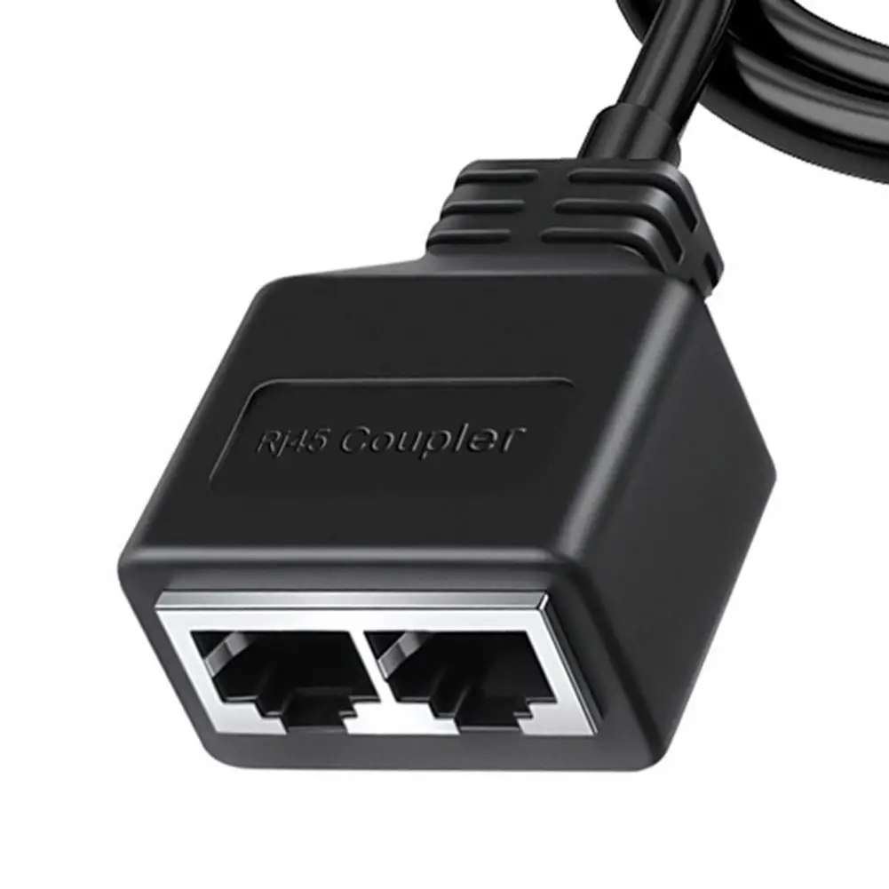 

Network Cable Splitter For Laptop PC TV Deconcentrator 1 To 2 Ways Splitter 100m Transmiss Splitter Hub Computer Accessories