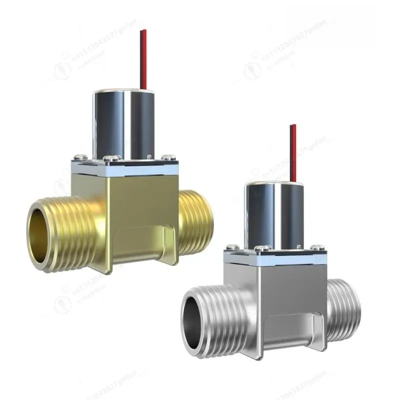 DC 3V 6V Brass Bistable Pulse Solenoid Valve 1/2