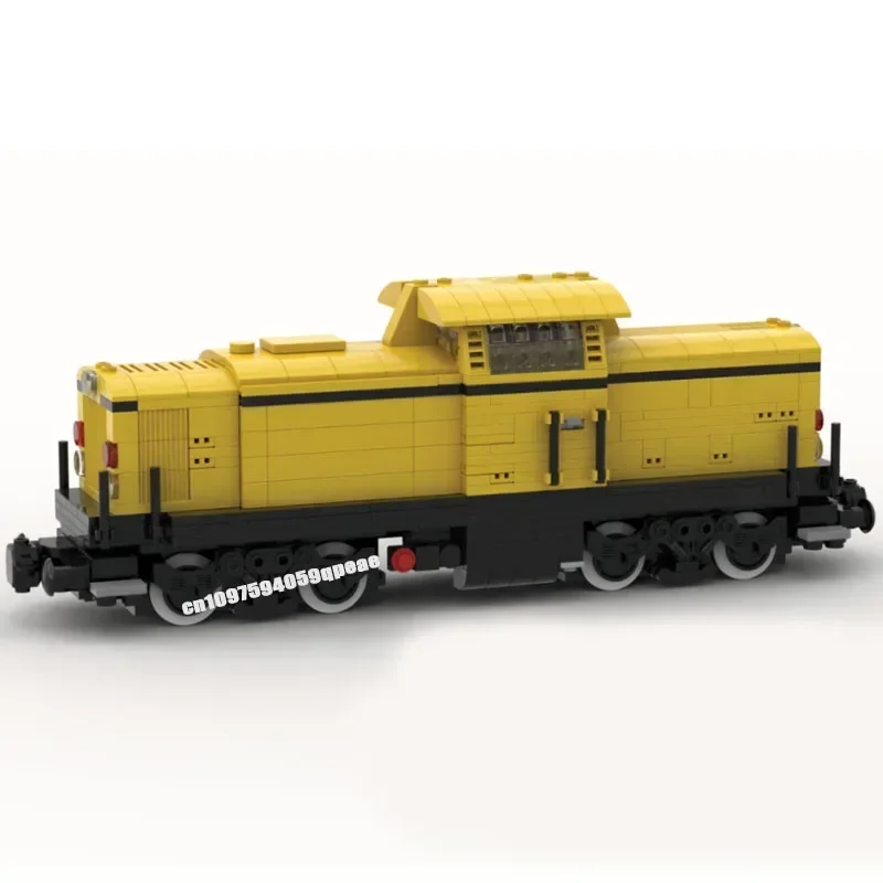 New City Technical Train Tracks Railway Moc DB-Baureihe V100 Model Custom Puzzle Diy Creative Ideas Kids Toys Birthday Gift