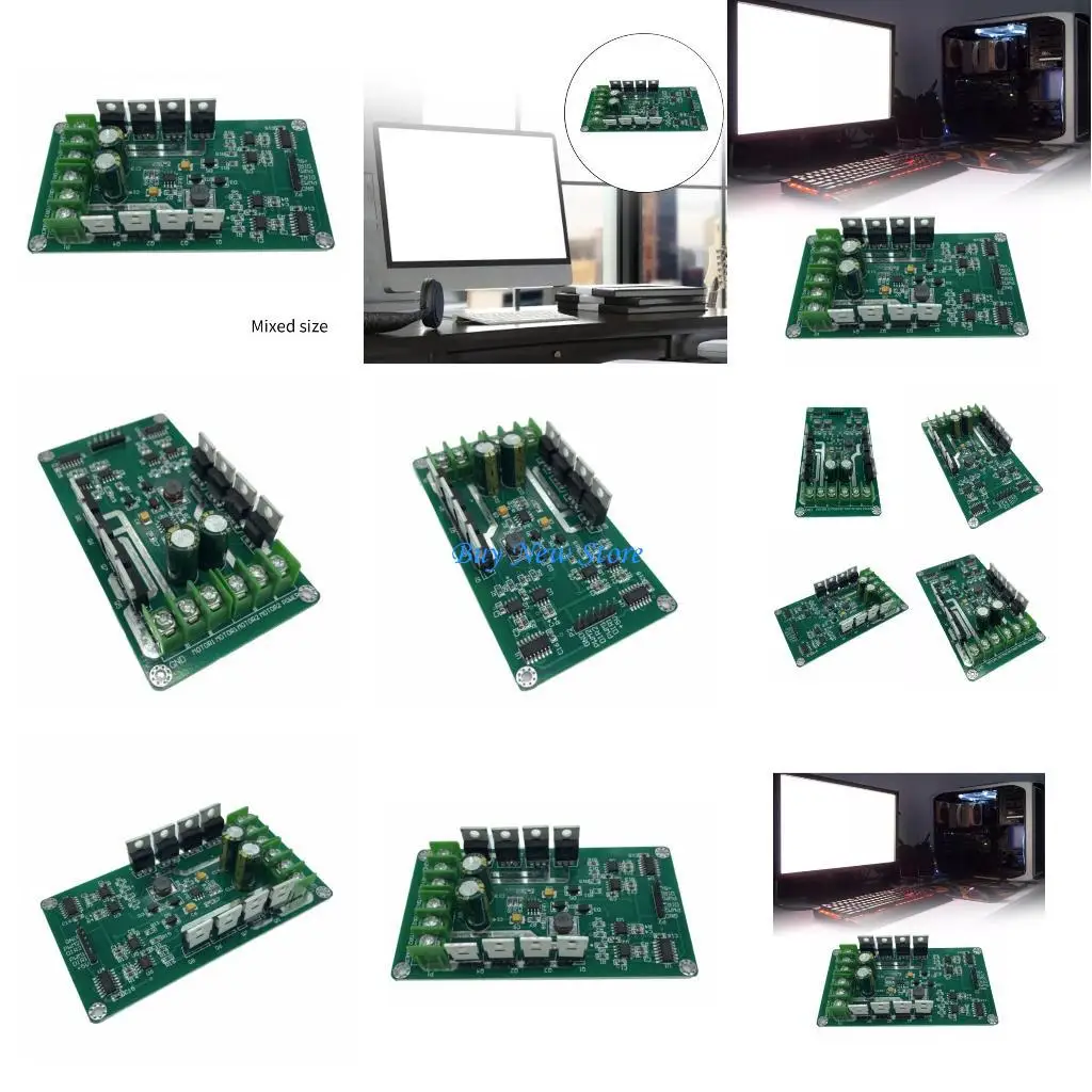 

20ce IRF3205 3-36V10A Двойной модуль модуля двойного двигателя H-Bridge DCMOSFET