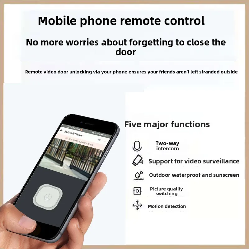 Double Swing Gate Opener Electric Remote Control Smart Phone APP for Villa Door