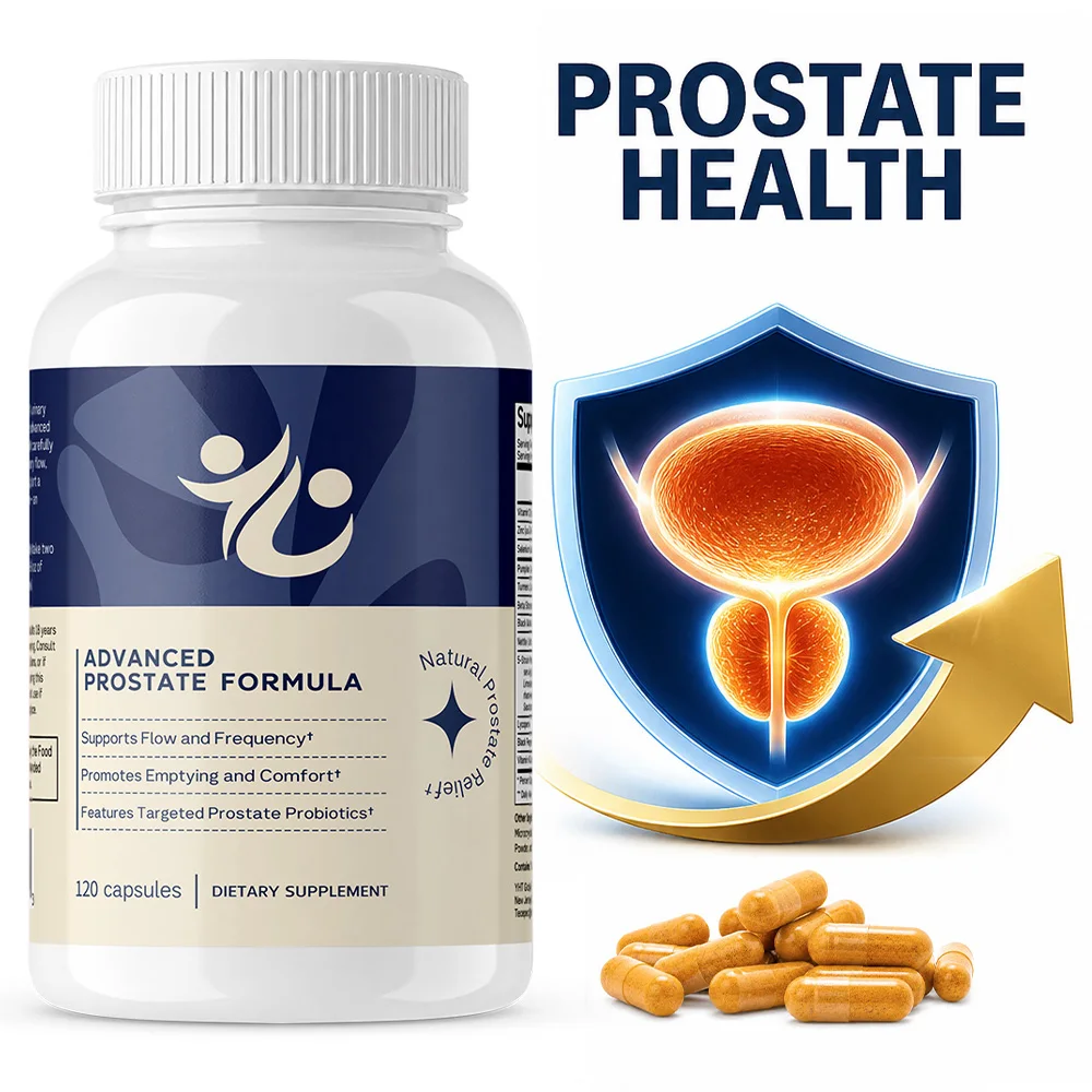 Prostate Health - Reduce Nighttime Bathroom Visits,Relieve Bladder and Urinary Tract Problems,with Nettle,Turmeric,Pumpkin Seed