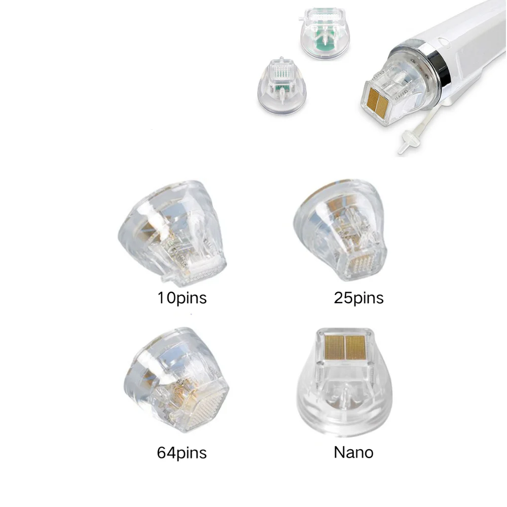 substituicao-descartavel-do-cartucho-do-ouro-do-rf-micro-agulha-isolada-do-rf-maquina-de-microneedle-cuidado-facial-10-pinos-25-pinos-64-pinos-fracionario
