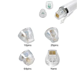 Disposable RF Micro Needle Gold Cartridge 10/25/64 pins Insulated For Fractional RF Microneedle Machine Replacement Facial Care