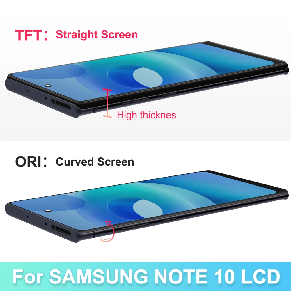 Display Note 10 LCD With Frame Replacement, For Samsung Note 10 N970F Note10 N970 N9700 LCD Touch Screen Digitizer Assembly