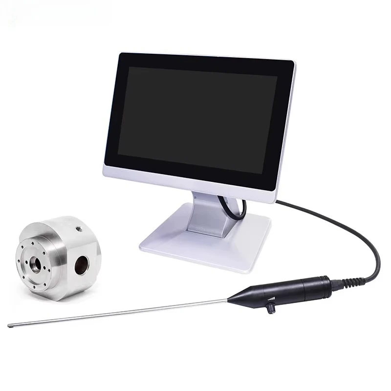 Desktop Endoscope 11.6 Inch HD Touch Display Industrial Optical Video Inspection Machine Rigid Borescope Endoscopy