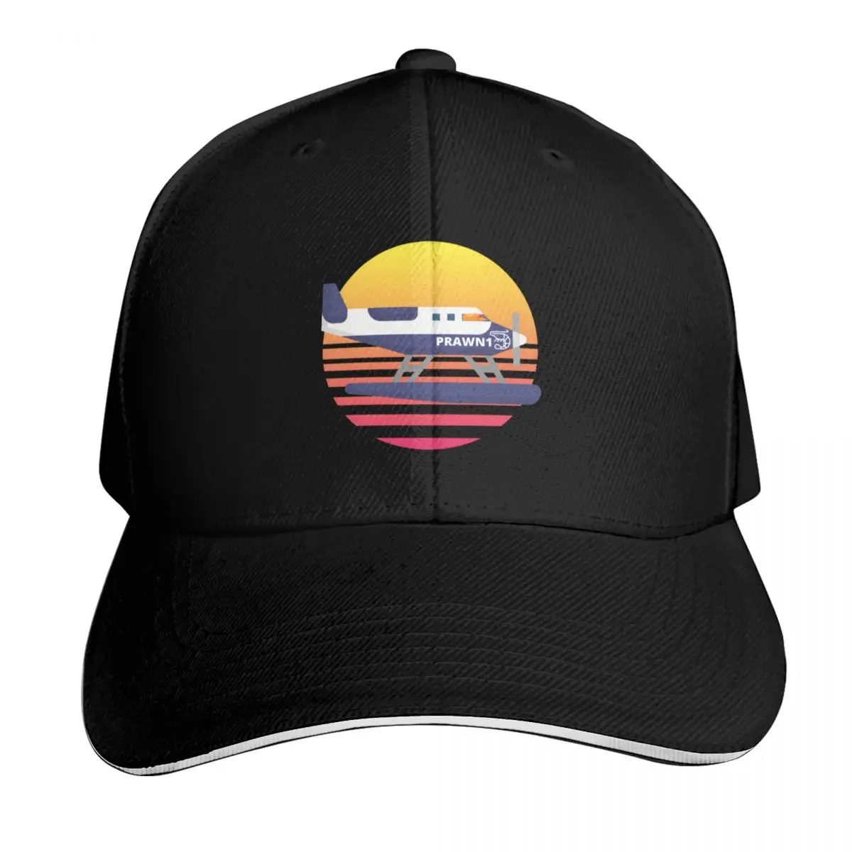 Prawn One - in the Big Prawn range of designs Baseball Cap Men Women Casual Summer Sport Sun Cap
